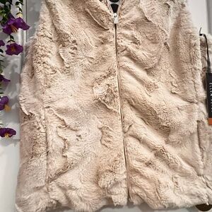 Chic Beige Teddy Jacket for Women